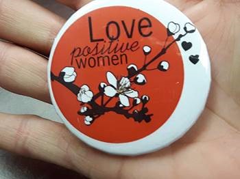 Love Positive Women card-making
