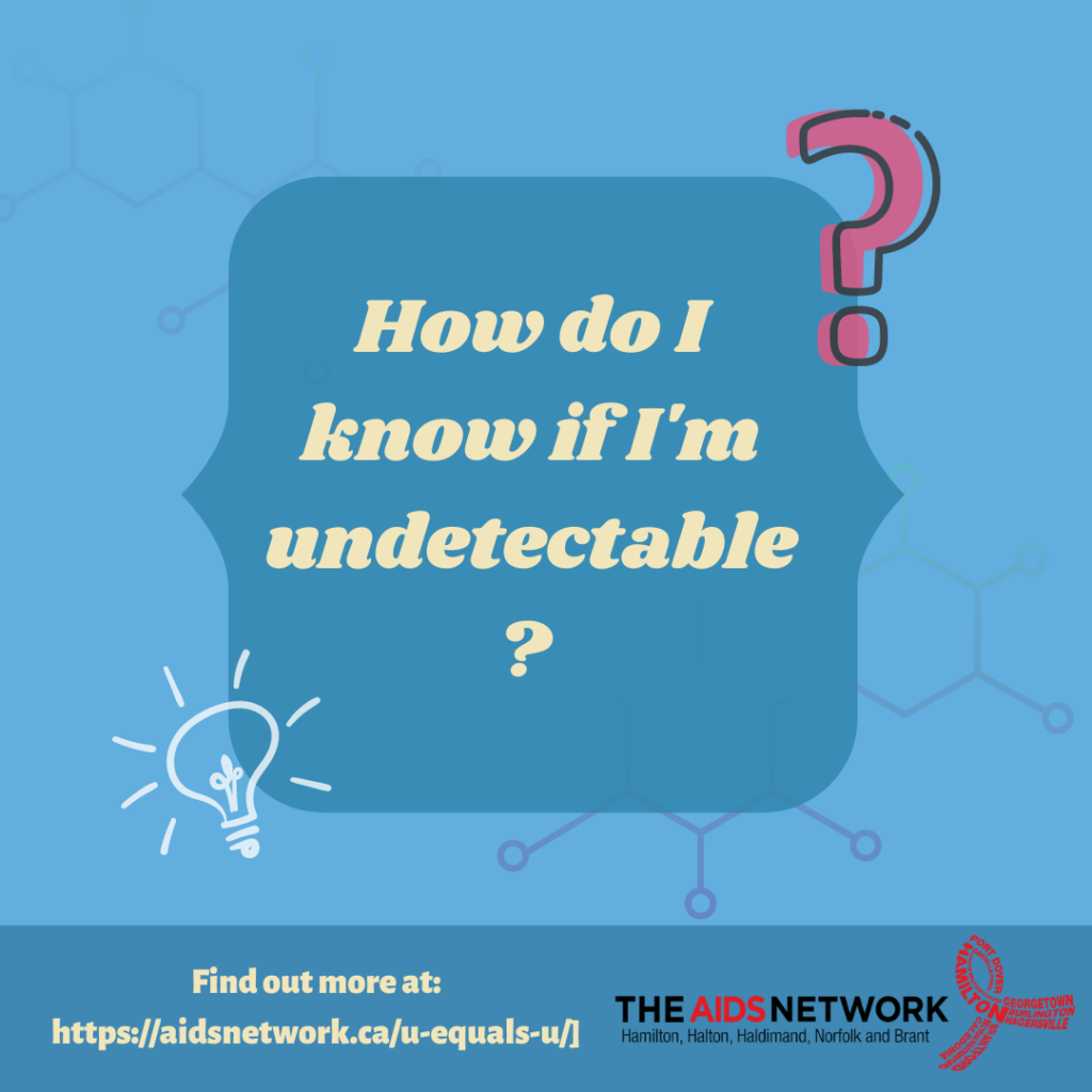 How do i know if i am undetectable